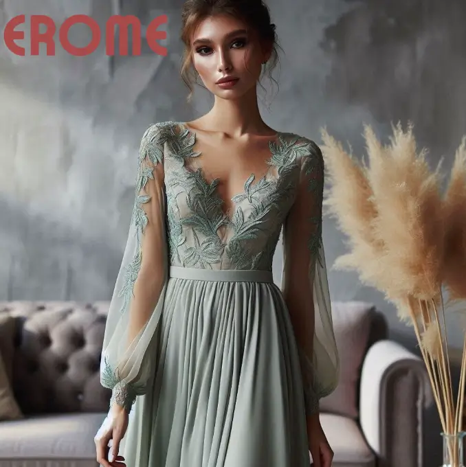 Sage Green Quince Dress