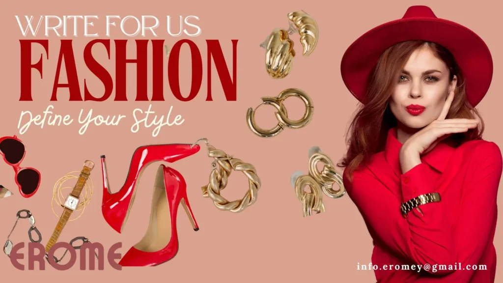 write for us fashion